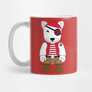 Funny Bullseye Dog Team Member Mug